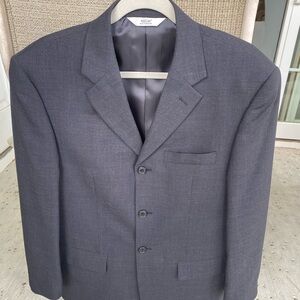 Charcoal Gray suit with Classic Tailoring